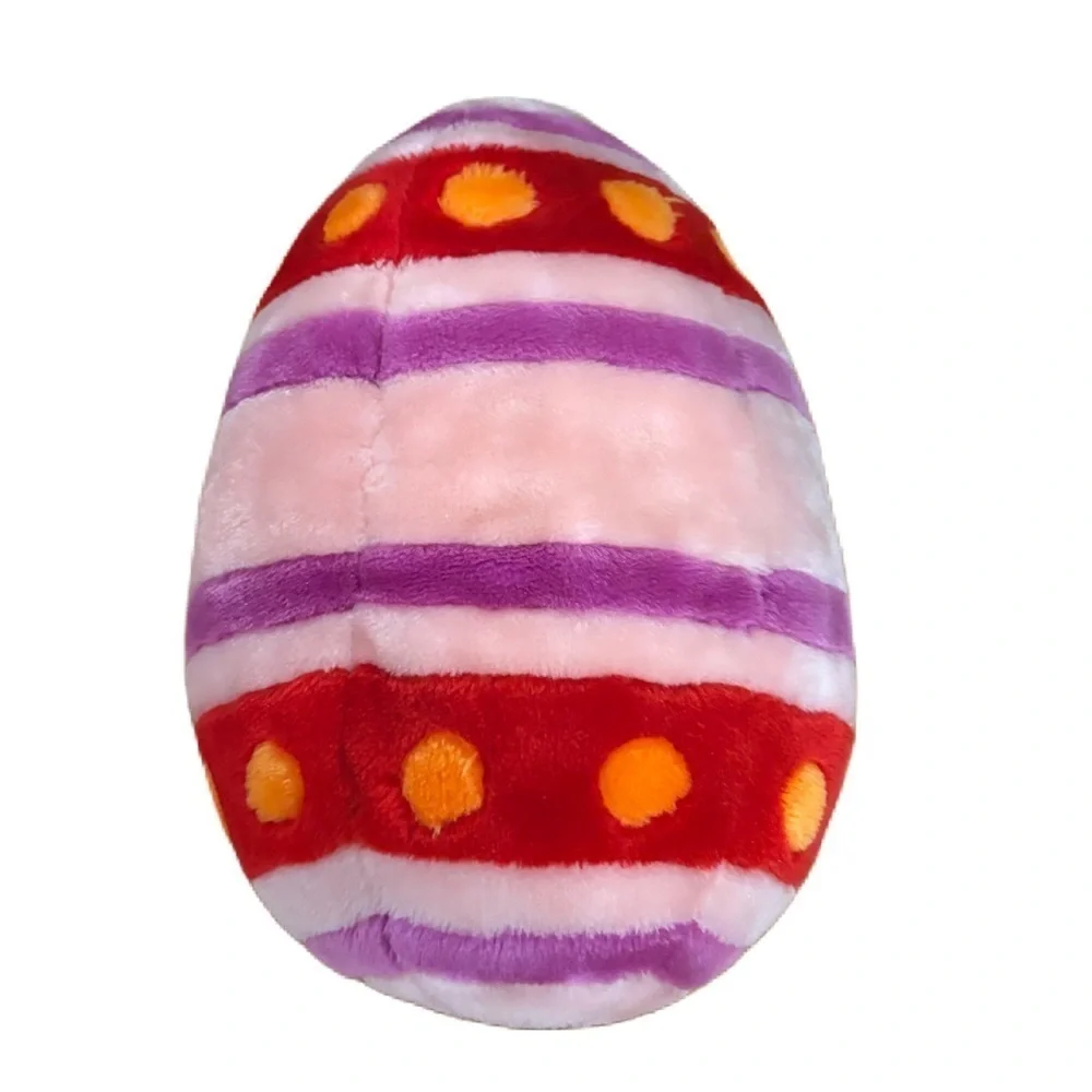 Easter Egg Large Plush Pink Decor Holiday Vintage